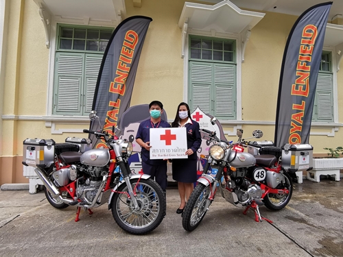 รอยัล เอนฟิลด์ สนับสนุนการต่อสู้โควิด-19 ในประเทศไทย