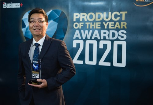 อีซูซุรับมอบรางวัล "Product of the Year 2020" จากนิตยสาร Business+