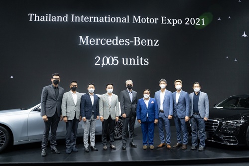 เบนซ์ไพรม์มัส ครองที่ 1 ยอดจองในงาน Motor Expo 2021เดินหน้ามอบความสุขรับปีใหม่ กับโปร  Limitless Offers 