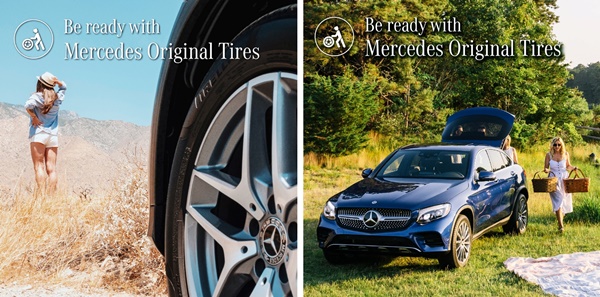 เมอร์เซเดส-เบนซ์ จัดแคมเปญพิเศษ “Be ready with Mercedes Original Tires” เตรียมยางรถของคุณให้พร้อมรับซัมเมอร์ 1 เม.ย. – 31 พ.ค. นี้