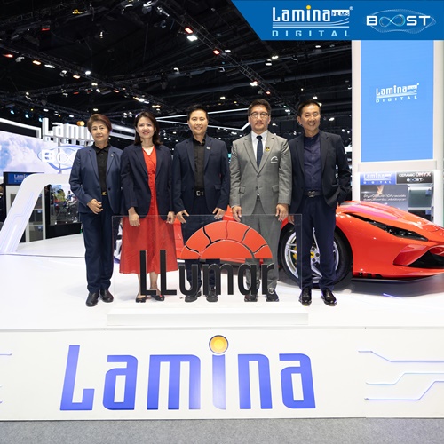 “ลามิน่า” เขย่าตลาดฟิล์มกรองแสง เปิดตัวฟิล์มดิจิทัลเซรามิครุ่นใหม่ พร้อมแนะนำ Lamina AI เป็นครั้งแรกในเมืองไทย