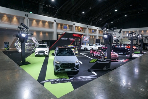 อีซูซุจัดเต็มรถแต่งแน่นบูธ พร้อมอวดโฉม NEW! MU-X "THE NEXT PEAK" ในงาน Bangkok Auto Salon 2024 