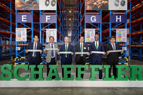 แชฟฟ์เลอร์เปิดตัวศูนย์กลางโลจิสติกส์สำหรับฝ่ายธุรกิจตลับลูกปืนและโซลูชั่นอุตสาหกรรม ประจำภูมิภาคเอเชียตะวันออกเฉียงใต้แห่งใหม่ในไทย 