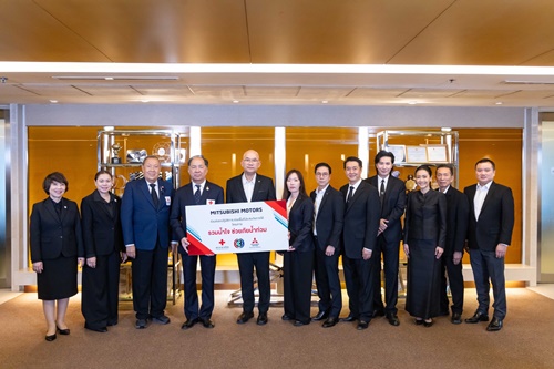 มิตซูบิชิ ผนึกกำลัง สภากาชาดไทย และ ช่อง 3 ส่ง “มิตซูบิชิ ไทรทัน” 10 คัน เสริมทัพปฏิบัติการช่วยเหลือผู้ประสบน้ำท่วมหาดใหญ่ 