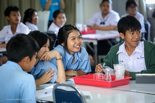 บีเอ็มดับเบิลยู กรุ๊ป และยูนิเซฟ สร้างโอกาสทางการศึกษาให้เยาวชนกว่า  330,000 คน ใน 5 ประเทศ รวมทั้งประเทศไทย 