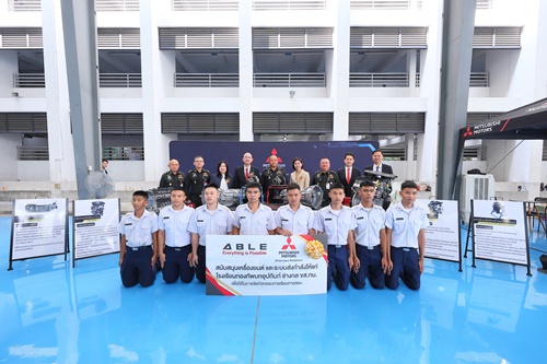 มิตซูบิชิ&nbsp;มอบเครื่องยนต์และระบบส่งกำลัง ให้แก่ โรงเรียนกองทัพบกอุปถัมภ์ ช่างกล ขส.ทบ. มุ่งขับเคลื่อนการพัฒนาทักษะเชิงช่างอย่างยั่งยืน