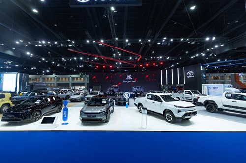 โตโยต้าขอขอบคุณทุกความเชื่อมั่น และความไว้วางใจ  กับยอดจองสูงสุดเป็นประวัติการณ์ ในงานมอเตอร์โชว์ 2025 ถึง 9,615 คัน  