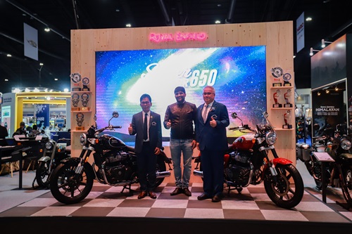 รอยัล เอ็นฟีลด์ เผยโฉมครูซเซอร์พันธุ์เด็ด Super Meteor 650  ครั้งแรกในประเทศไทยที่งาน Motor Show 2023