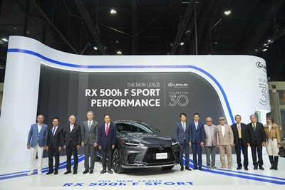 เชิญสัมผัสยนตรกรรมใหม่ล่าสุดจาก “Lexus Electrified” The New Lexus RX 500h F SPORT Performance และ RX 350h “POWERING THE FUTURE” 