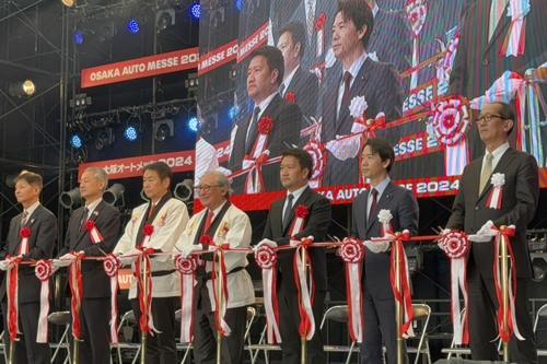 กรังด์ปรีซ์ฯ ร่วมเปิดงาน OSAKA AUTOMESSE 2024 