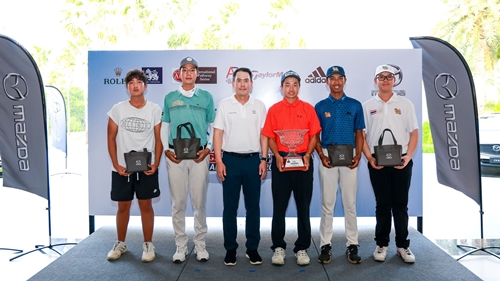 ผลการแข่งขันกอล์ฟ Mazda AJGA Thailand Junior Championship สนามแรกเยาวชนไทยควงจีนซิวแชมป์คว้าตั๋วไปอเมริกา