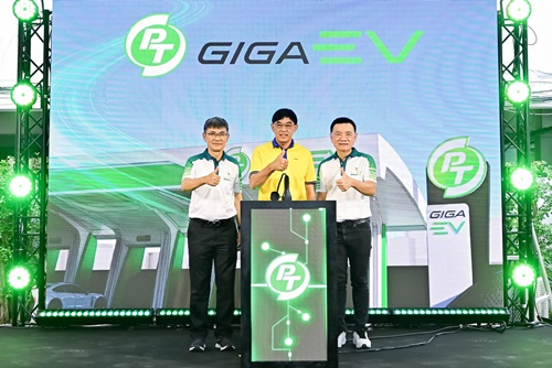 PTG Transform สู่อนาคต! เปิดต้นแบบสถานีชาร์จ EV ครบวงจรใจกลางเมือง “PT GIGA EV” เชื่อมต่อไลฟ์สไตล์ด้วยบริการครบวงจร