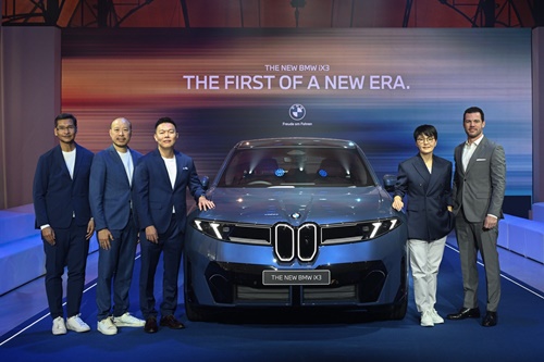 บีเอ็มดับเบิลยู พลิกโฉมอนาคตแห่งการขับขี่ไปกับ บีเอ็มดับเบิลยู iX3 50 xDrive M Sport ใหม่ ยานยนต์ไฟฟ้ารุ่นแรกจากเจเนอเรชั่น &ldquo;Neue Klasse"