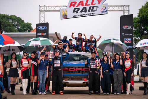 เรนเจอร์ แร็พเตอร์ 2 คัน คว้า 2 รางวัลจากสนามแรก TRRC ที่ฉะเชิงเทรา  เดินหน้ามอบประสบการณ์ขับขี่สุดท้าทายแก่ลูกค้า