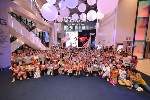ฮอนด้าร่วมฉลอง Pride Month ในกิจกรรม &ldquo;Energizing M.O.V.E. &ndash; Honda Pride Aerobic Dance&rdquo; 