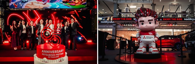 มิตซูบิชิ มอเตอร์ส ฉลอง 65 ปี ในประเทศไทย ประกาศทิศทางแบรนด์ใหม่ &ldquo;Enjoy The Ride&rdquo; พร้อมพา &ldquo;มิตซูรุ&rdquo; แบรนด์แอมบาสเดอร์ใหม่  