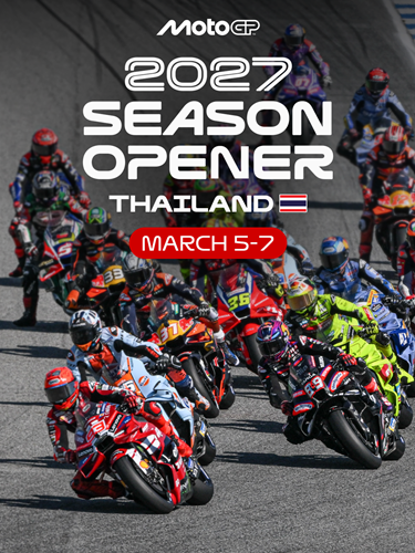 ทั่วโลกจับตา! &ldquo;MotoGP&rdquo; ประกาศเลือก &ldquo;ไทย&rdquo; เปิดศึกฤดูกาล 2027  ต้อนรับกติกาใหม่ ตอกย้ำหมุดหมายมอเตอร์สปอร์ตสำคัญ 3 ปีซ้อน 