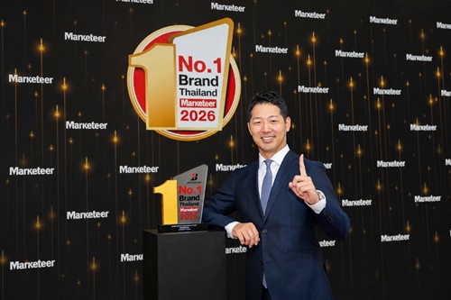 บริดจสโตนคว้ารางวัล &ldquo;Marketeer No.1 Brand Thailand 2026&rdquo; ครองความแข็งแกร่งของแบรนด์อันดับ 1 ในใจผู้บริโภคทั่วประเทศต่อเนื่อง 15 ปีซ้อน
