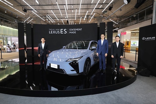 เลกซัสเปิดตัว  &ldquo;The All-New Lexus ES&rdquo; ยนตรกรรมซีดานหรู Experience Elegant and Electrified Sedan นิยามใหม่แห่งความเหนือระดับ 