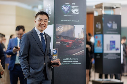 ลูกค้าเทใจให้ MAZDA6e จนคว้ารางวัลสินค้าและบริการแห่งปี 2569