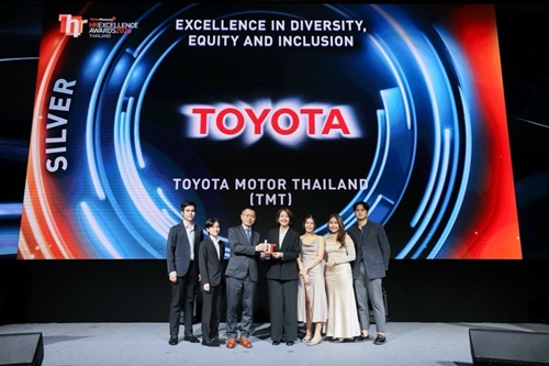 โตโยต้าคว้ารางวัล Human Resources Excellence Awards 2026 ด้าน Excellence in Diversity, Equity & Inclusion (DE&I) ตอกย้ำองค์กรแห่งโอกาส 